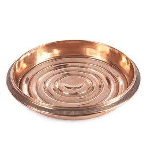 Copper Coin-Edged Bottle Coaster